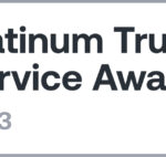 Platinum Trusted Service Award 2023 – Full colour – Landscape