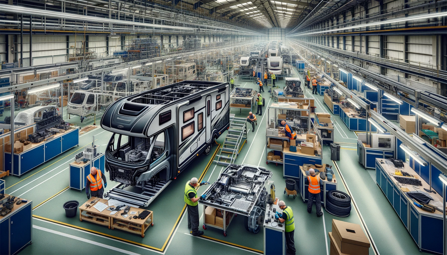 Factory Rv Homes Inside Motorhome Manufacturing- Pegasus Finance Pegasus Finance