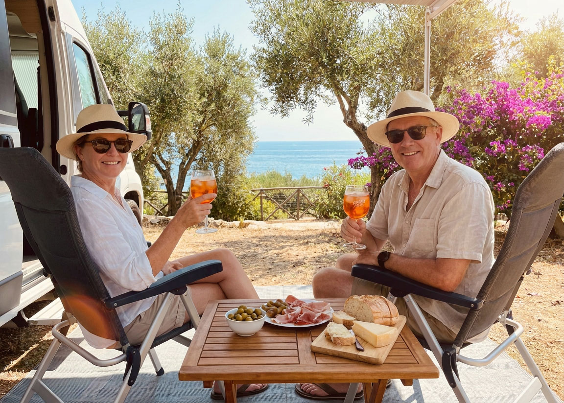 Keeping cool in motorhome